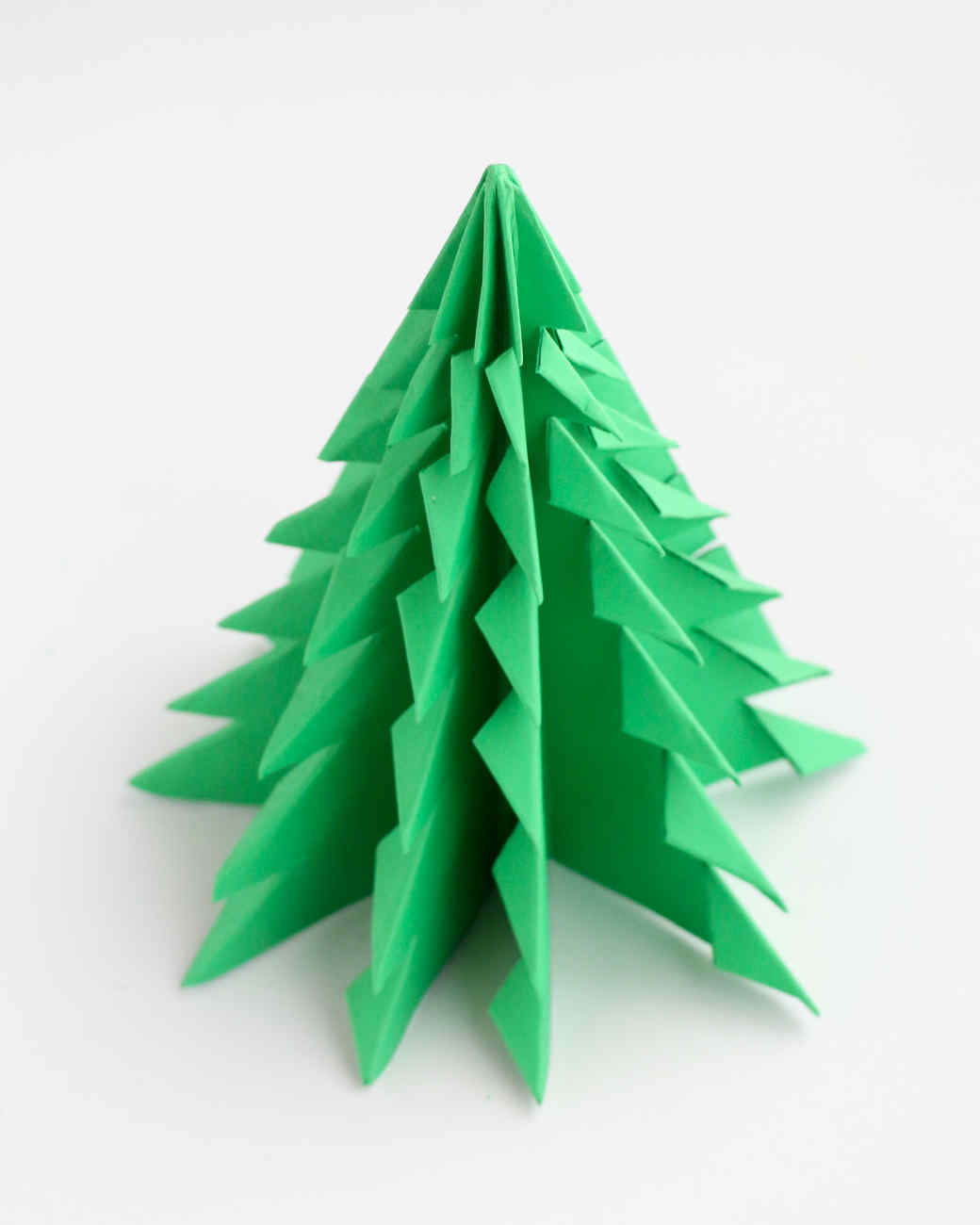 Origami Christmas Trees