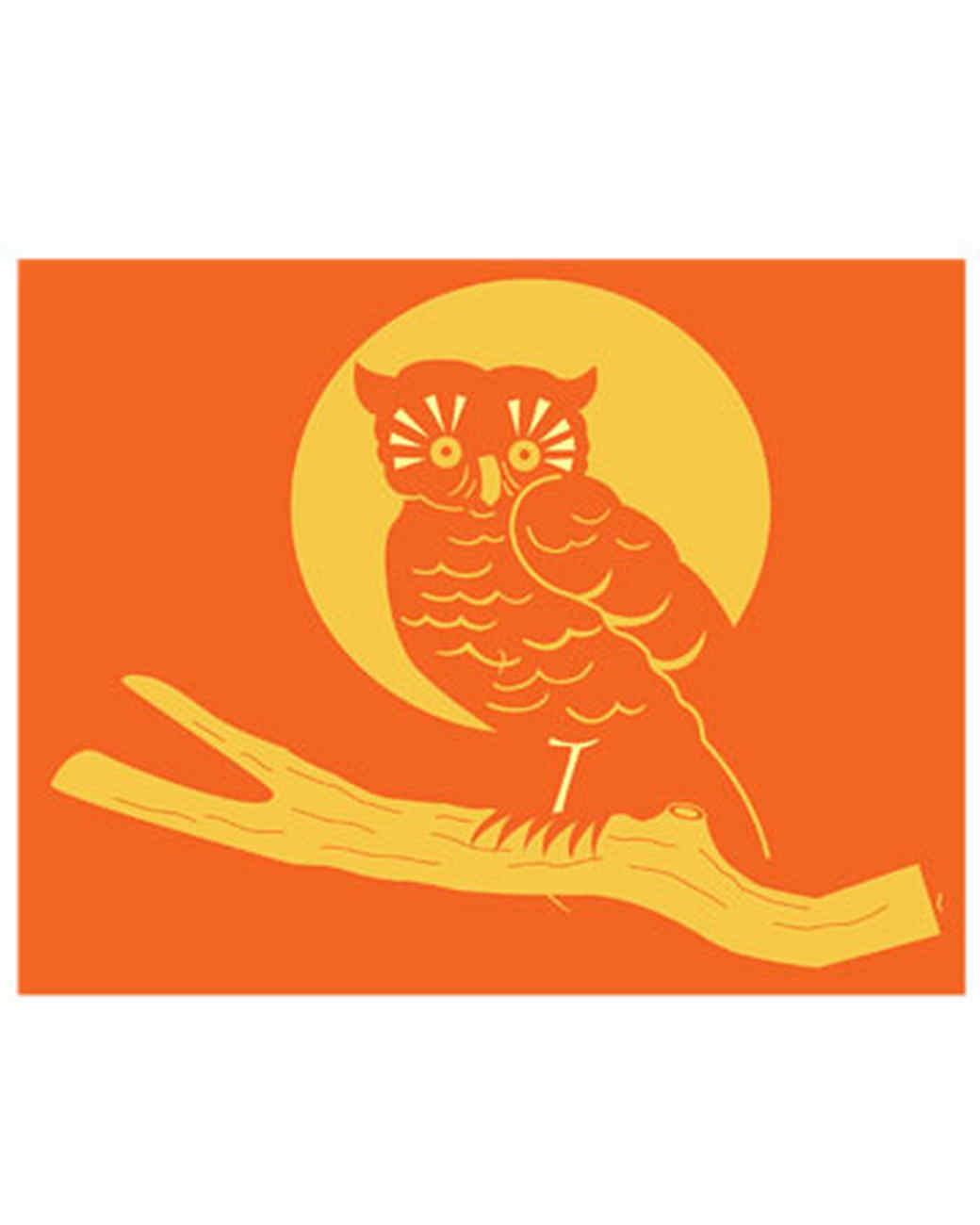 It is a picture of Satisfactory Owl Template Printable Martha Stewart This is a picture of Satisfactory Owl Template Printable Martha Stewart