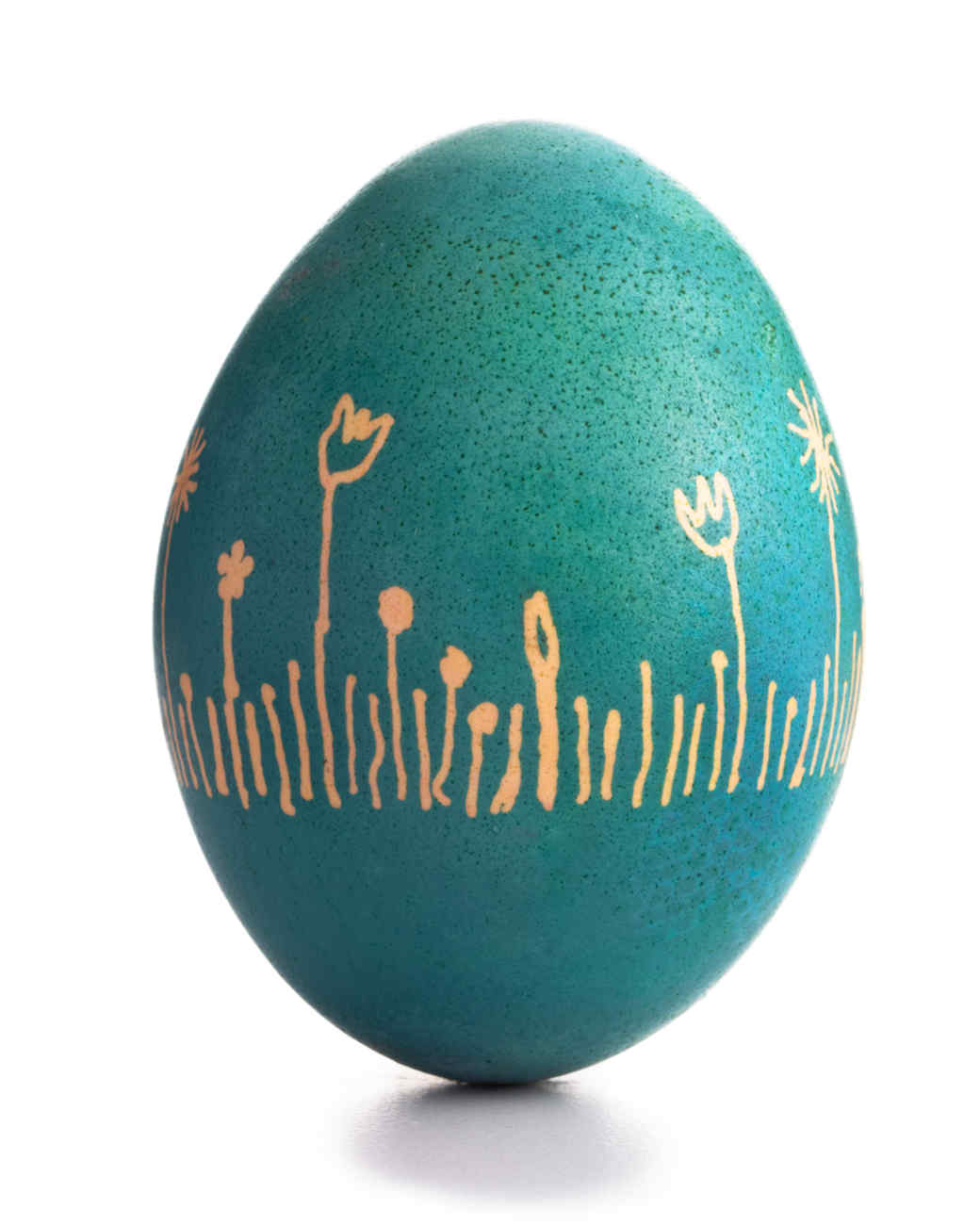 WaxResist Easter Egg Dyeing Ideas Martha Stewart