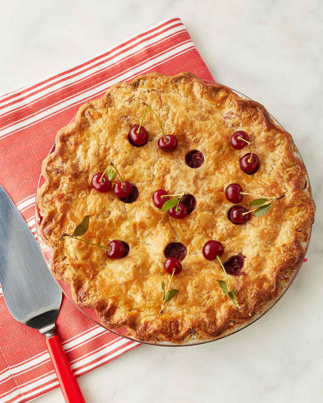 Martha's Sour Cherry Pie Recipe | Martha Stewart