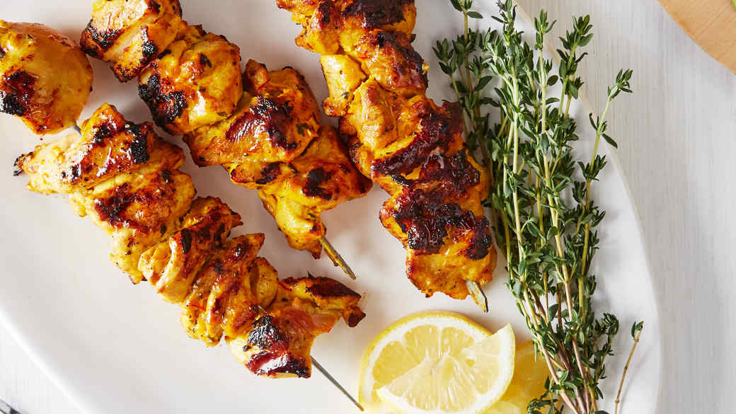 Lemon Herb Chicken Kabob Recipe