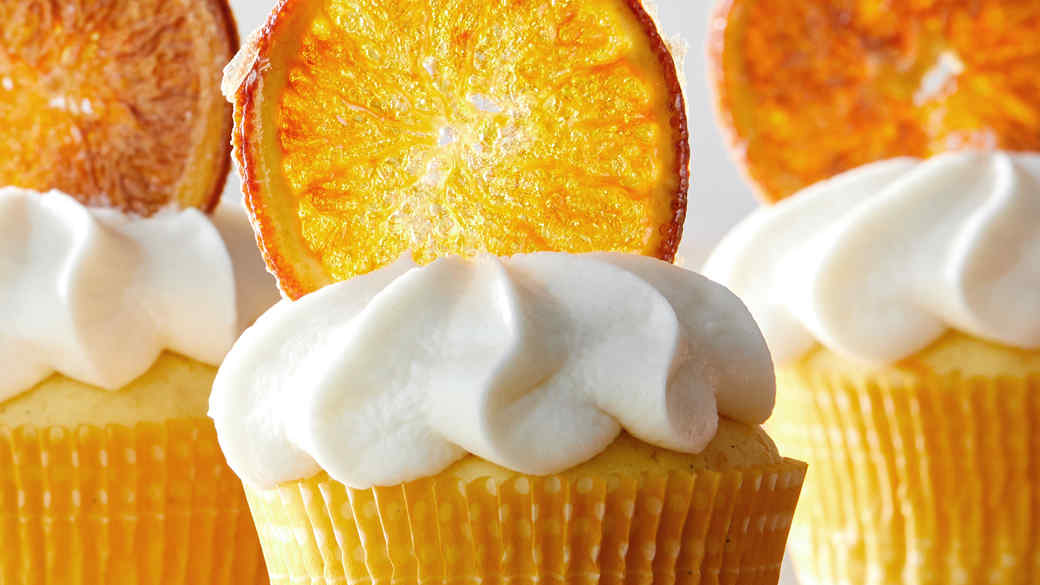 orange curd cupcakes