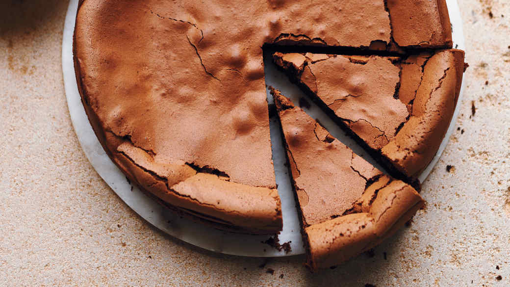 flourless chocolate espresso cake