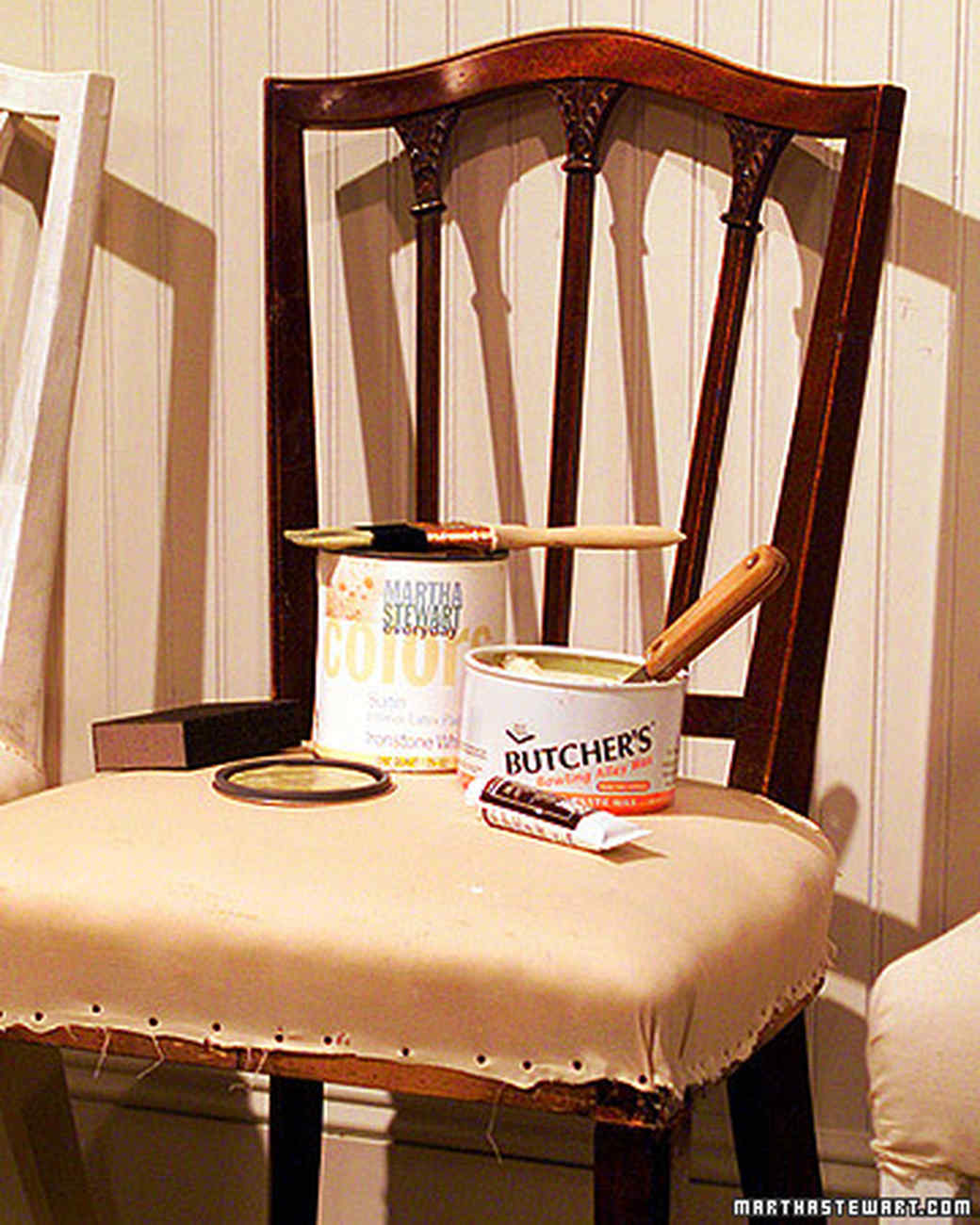 Antique Finishes Martha Stewart Antiquing a Chair - Antique Finishes Martha Stewart