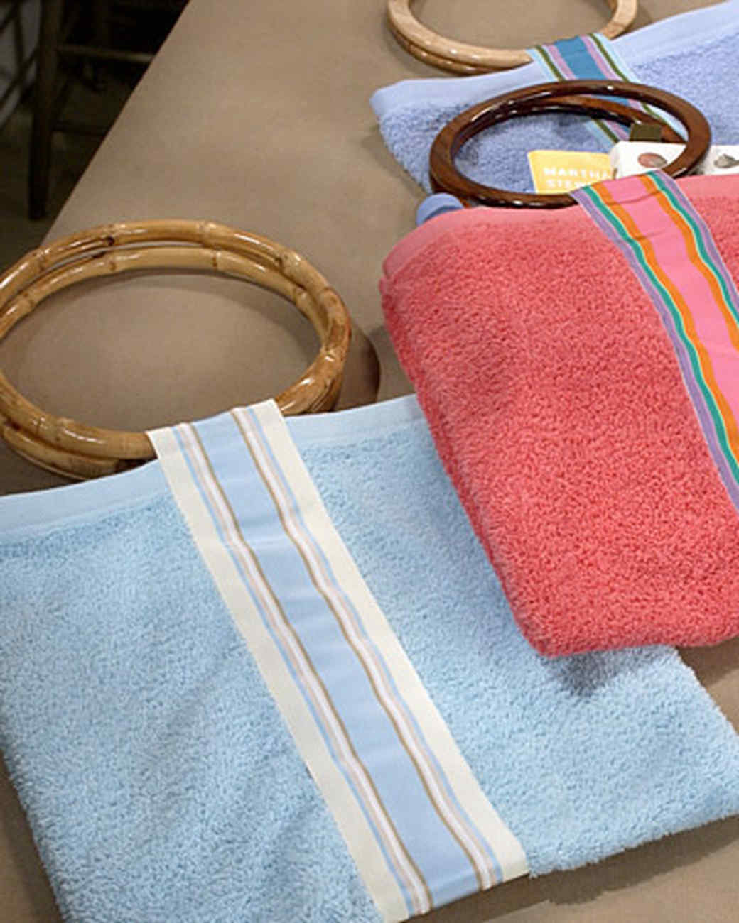 Hand Towel Beach Bag Video Martha Hand Towel Beach Bag