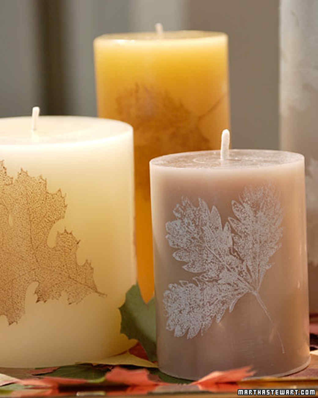 Uncategorized Candle Decorate candle crafts martha stewart