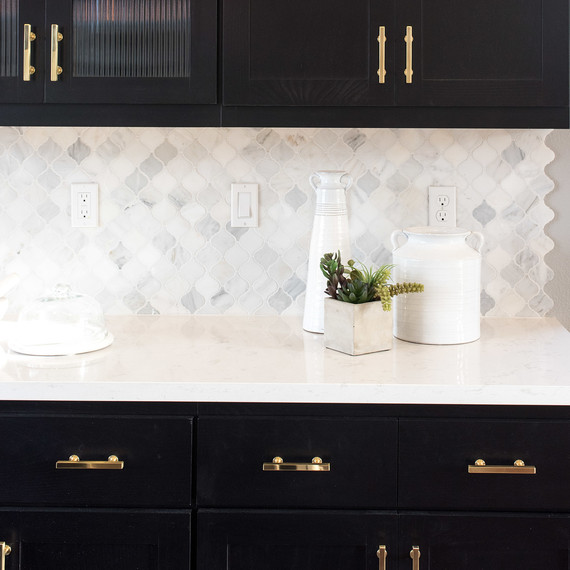 3 Gorgeous Ways to Soften Black Kitchen Cabinets | Martha Stewart