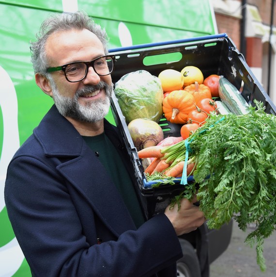 Chef Massimo Bottura of the nonprofit Food for Soul Chef Massimo Bottura of the nonprofit Food for Soul