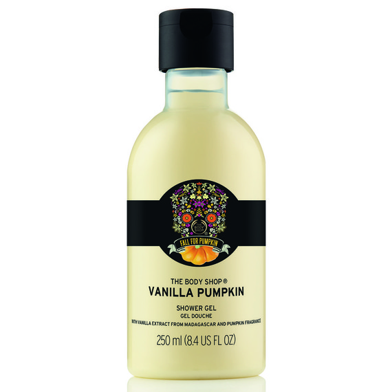 body shop vanilla pumpkin shower gel body shop vanilla pumpkin shower gel