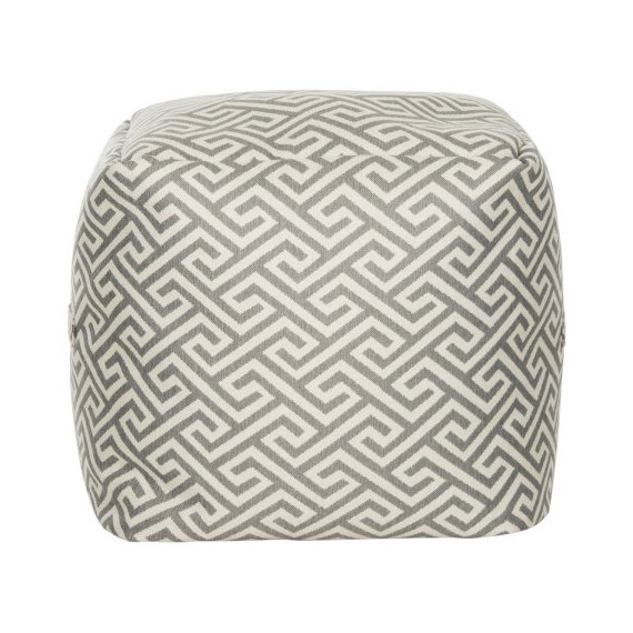 bhg gray pouf bhg gray pouf