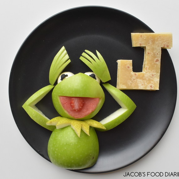 kermit made of food kermit made of food