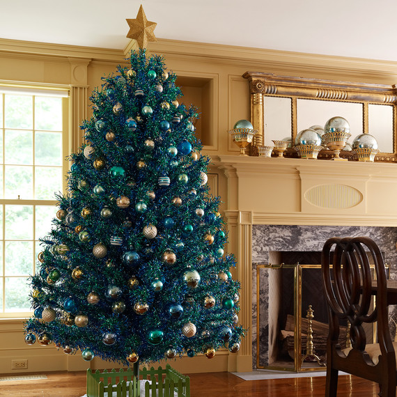blue tree in Martha's house blue tree in Martha's house