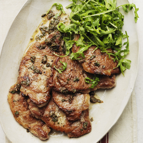Pork scaloppine Pork scaloppine