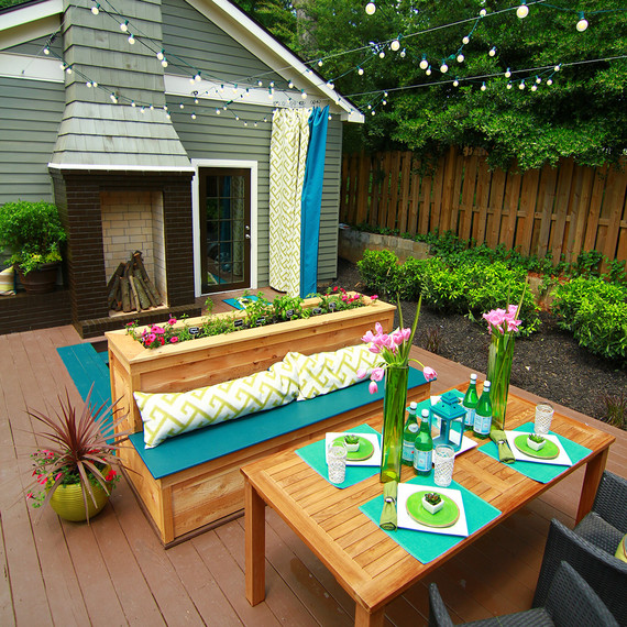 How to Turn a Small Backyard into an Entertaining Oasis | Martha Stewart