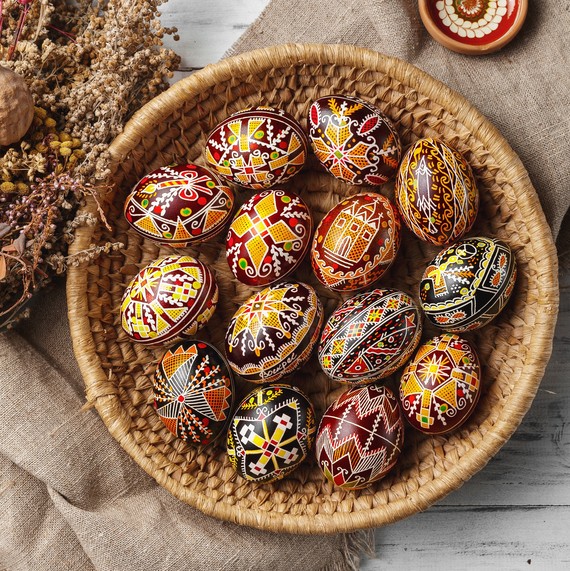 pysanky eggs