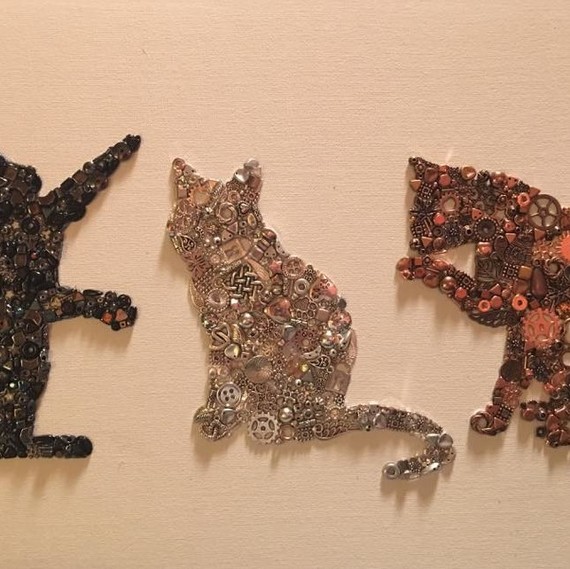 upcycling three cats upcycling three cats