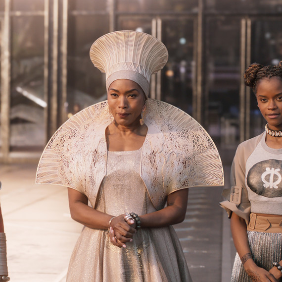 Angela Bassett in Marvel's Black Panther