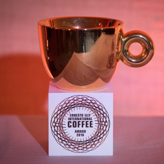 Ernesto Illy International Coffee Award trophy Ernesto Illy International Coffee Award trophy
