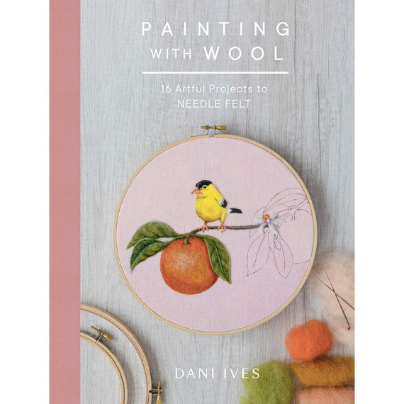 painting with wool book cover painting with wool book cover