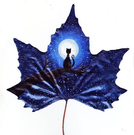 Fallen leaves art Fallen leaves art