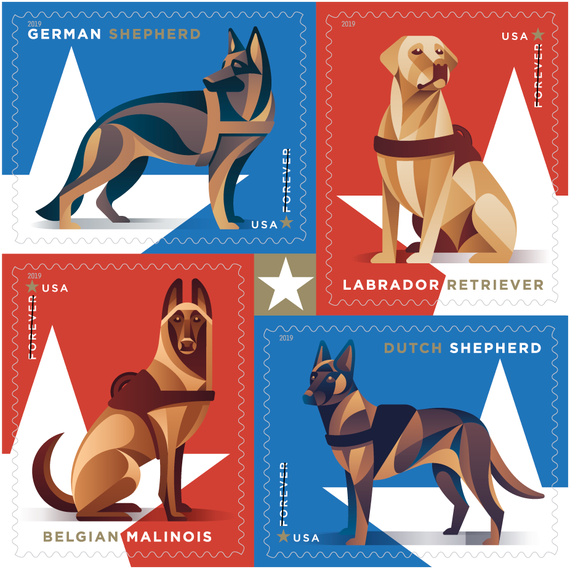 USPS-military-dog-stamps
