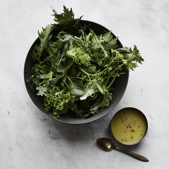 peppery greens with meyer lemon dressing peppery greens with meyer lemon dressing