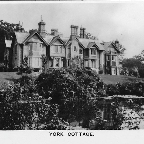 An image of York Cottage, Sandringham, Norfolk, in 1937. An image of York Cottage, Sandringham, Norfolk, in 1937.