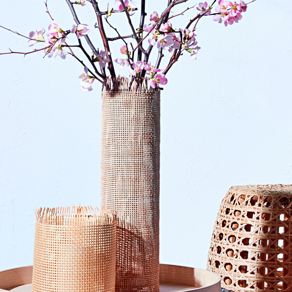 weave caning vase weave caning vase