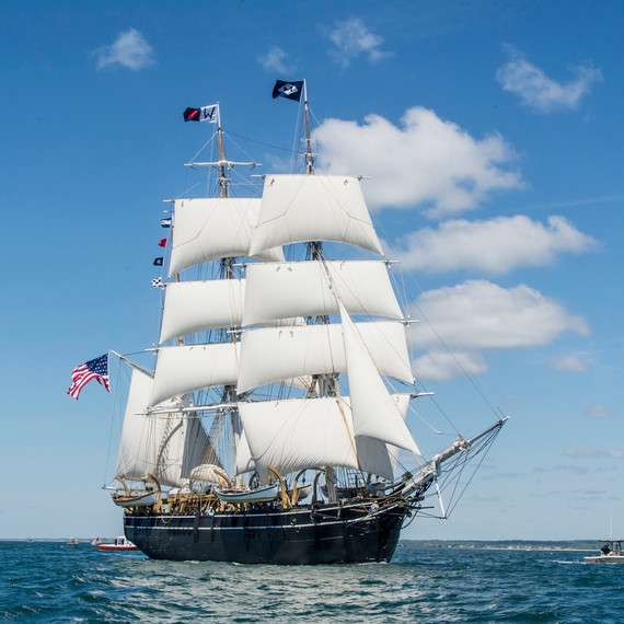 A Historic Day: The Sailing of the Charles W. Morgan Whaling Ship ...