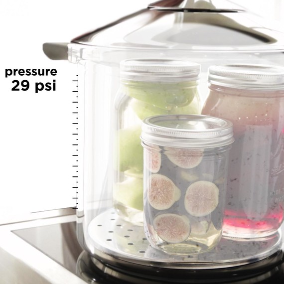 Inside a Pressure Cooker