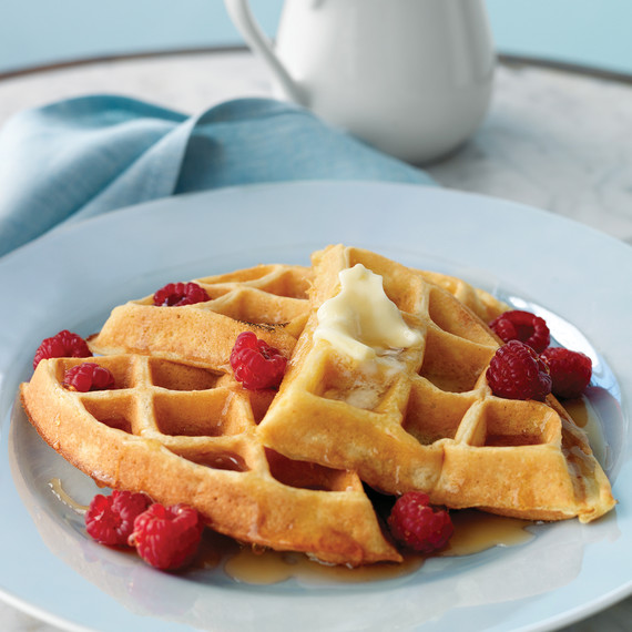 Make CrispyFluffy Waffles Martha Stewart