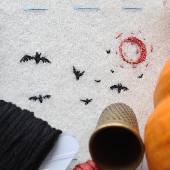 embroidery bats mini halloween embroidery bats mini halloween