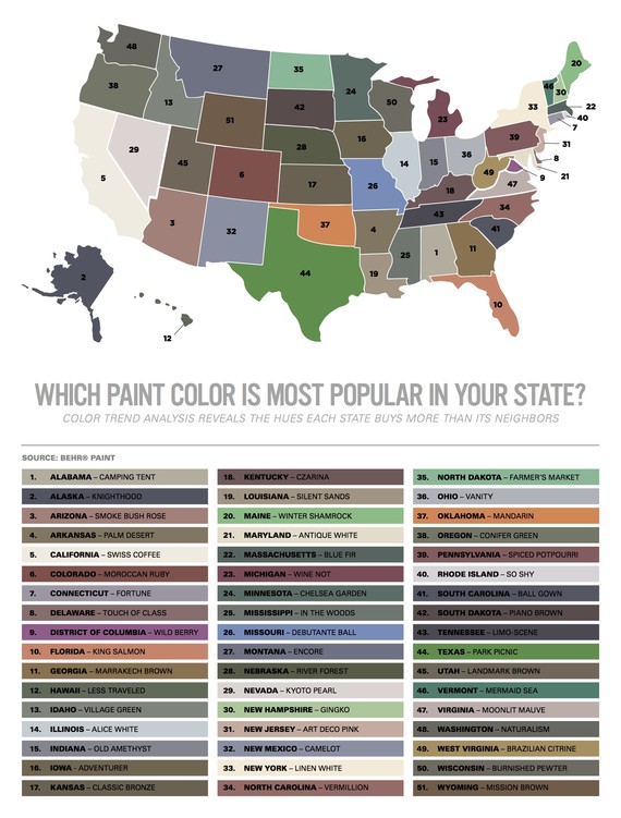 BEHR State Infographic BEHR State Infographic