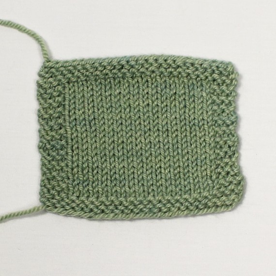 Correct Knit Swatch