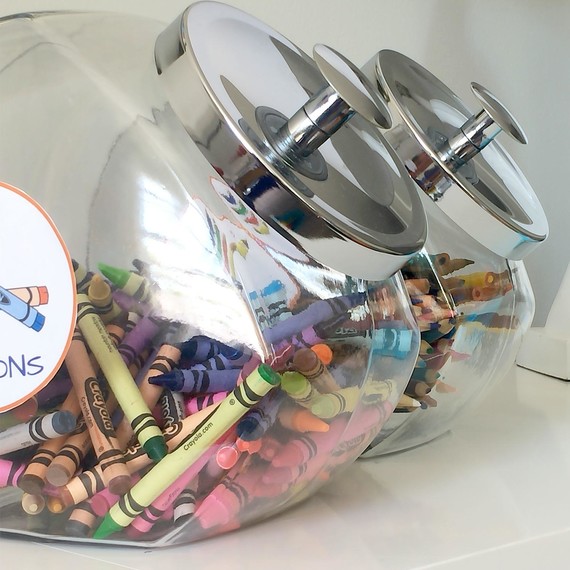 Crayon Cookie Jar