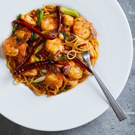 CPK kung pao spaghetti CPK kung pao spaghetti