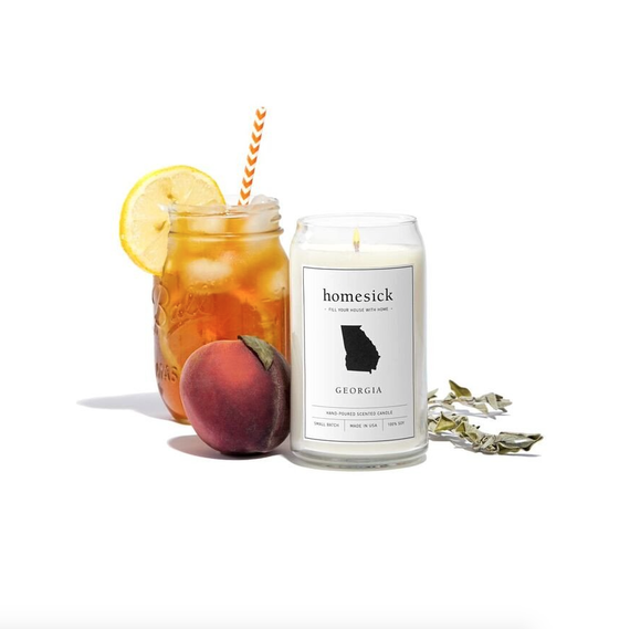 Homesick Candles emit the scent of your favorite state. Homesick Candles emit the scent of your favorite state.