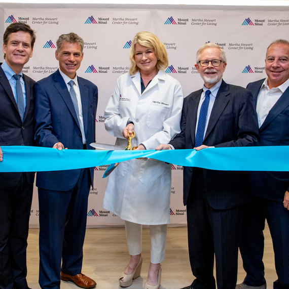 Martha Stewart Opening the Martha Stewart Center for Living at Mount Sinai Union Square Martha Stewart Opening the Martha Stewart Center for Living at Mount Sinai Union Square