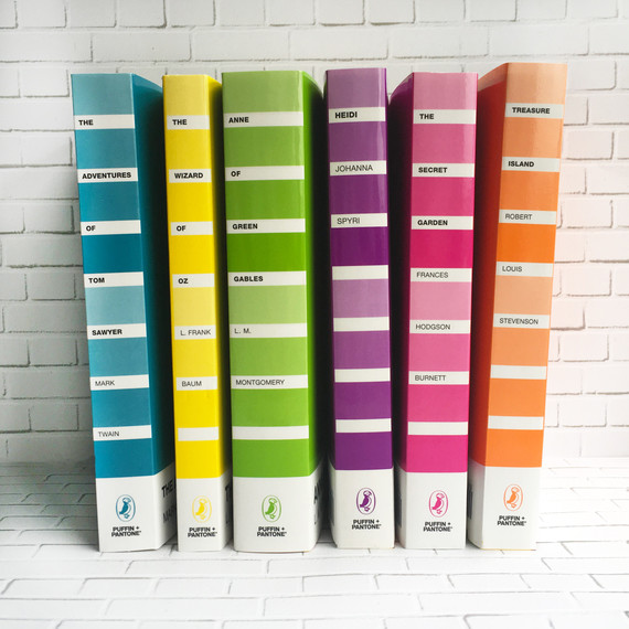 Puffin x Pantone classic book collaboration Puffin x Pantone classic book collaboration