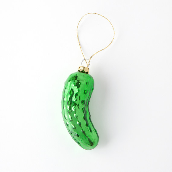 The Untold Story Of The Christmas Pickle Ornament Martha Stewart pickle-ornament-d111845.jpg - The Untold Story Of The Christmas Pickle Ornament Martha Stewart