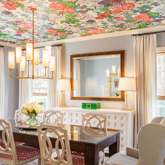 8 Unexpected Wallpaper Ideas To Try In Your Home Martha Wallpaper Ceiling 09516 Jpg Skyword 269810