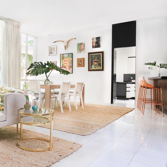 Kelly Oxford's Los Angeles Dining Area Designed by Homepolish