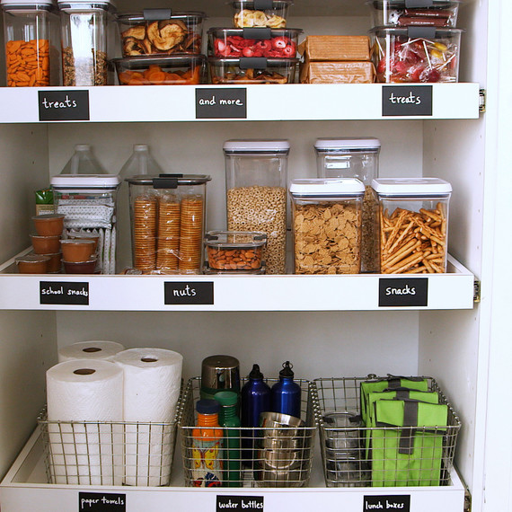 How To Organize A Kid Friendly Pantry In The Kitchen Martha Kid Friendly Pantry Containers Organization Safety