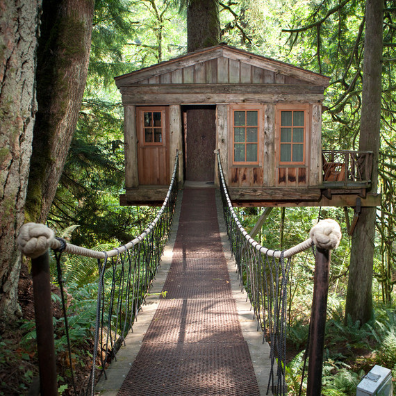 treehouse point bridge treehouse point bridge
