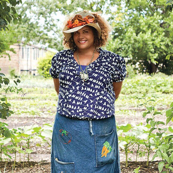 Growing Power's creater Erika Allen Growing Power's creater Erika Allen