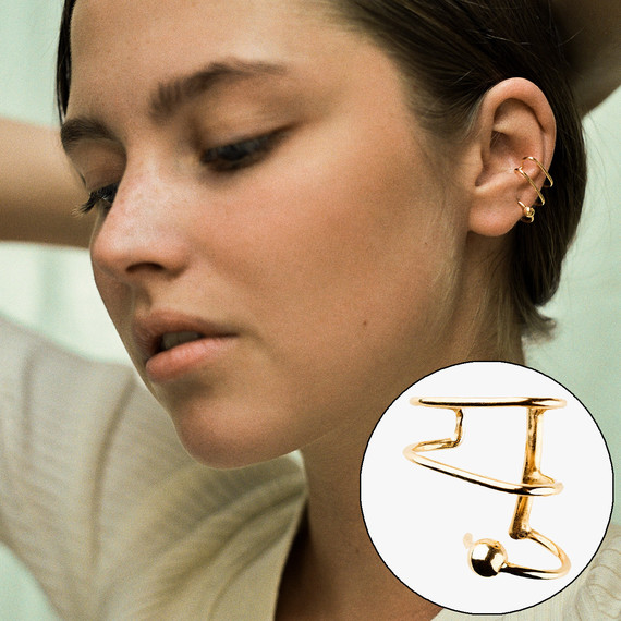 gold ear cuff gold ear cuff