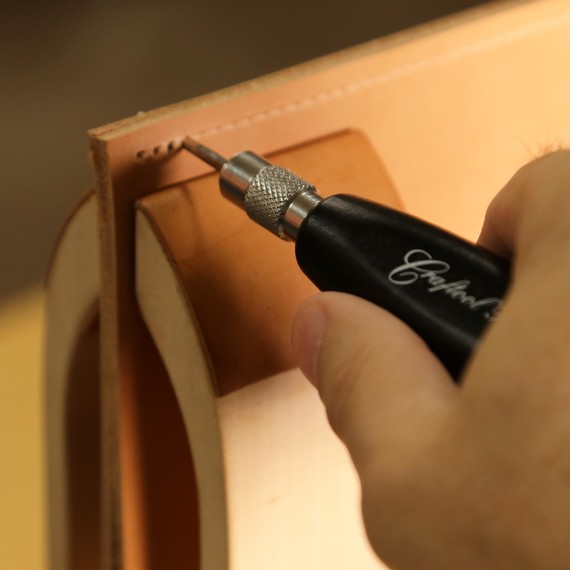 Using a Stitching Awl