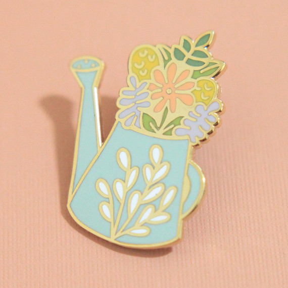 watering can pin watering can pin