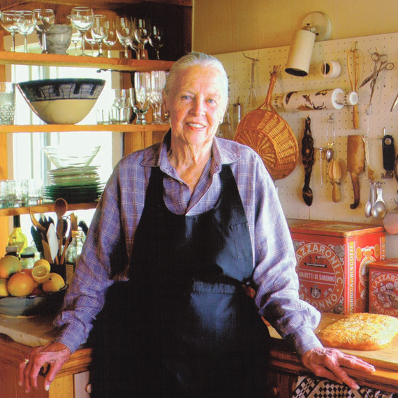 Marion Cunningham in the kitchen Marion Cunningham in the kitchen