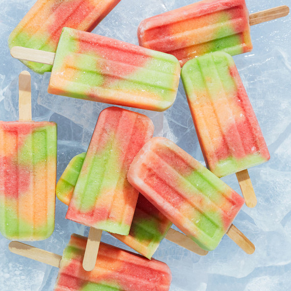 melon milk pops melon milk pops